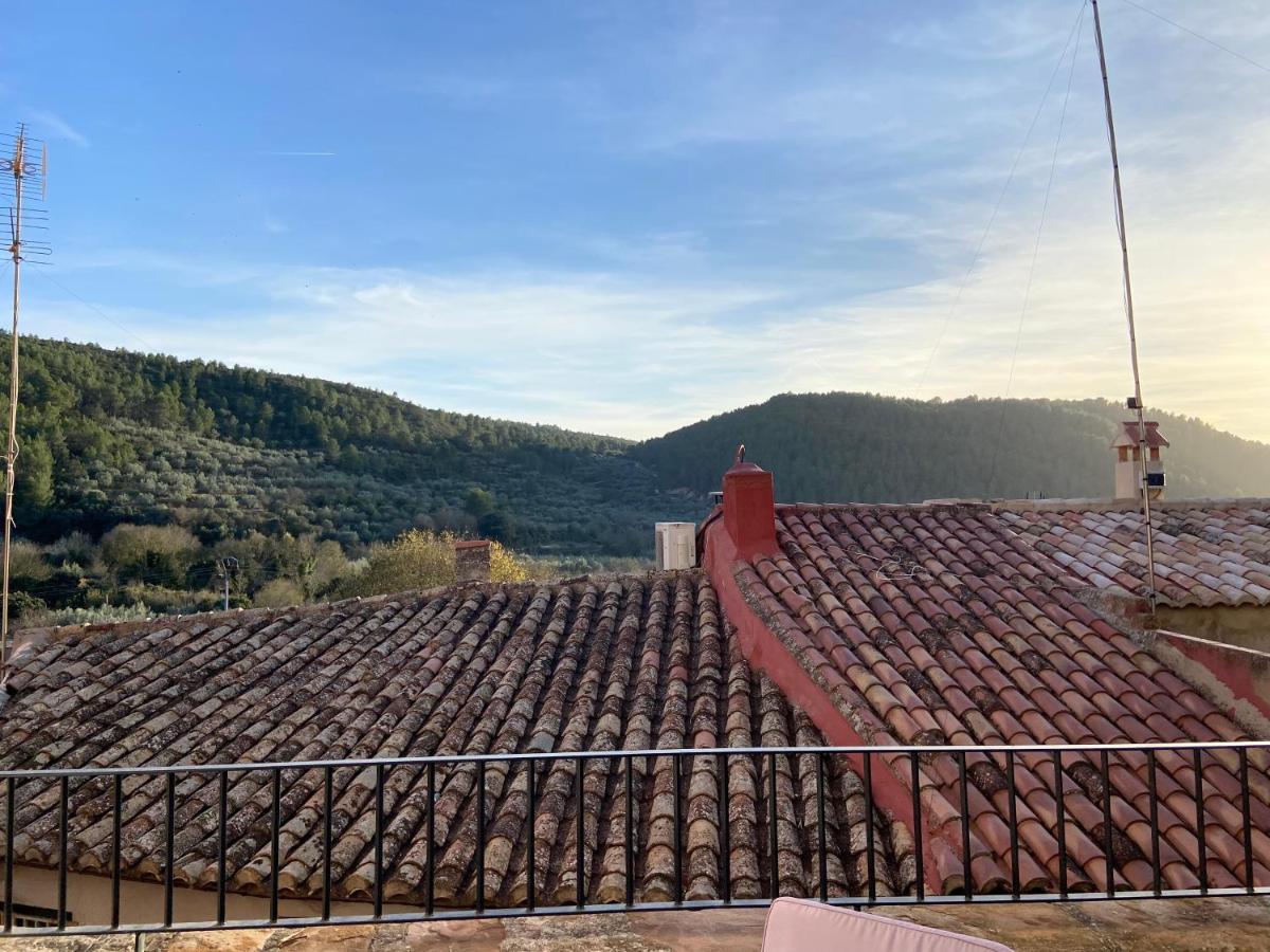 Piso En Vall De Almonacid Con Vistas, Aire Acondicionado, Wifi Y Smart Tv Bagian luar foto