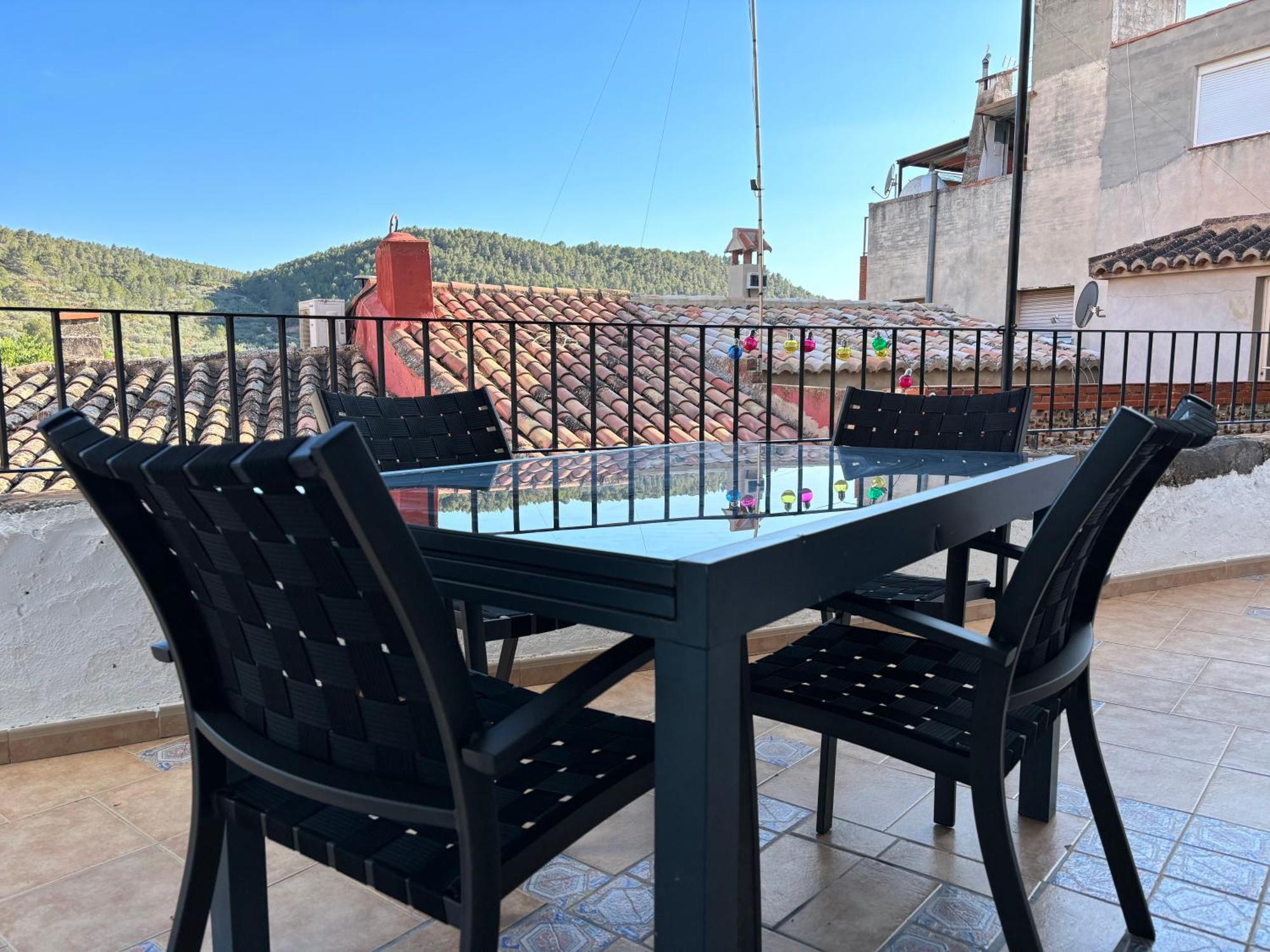 Piso En Vall De Almonacid Con Vistas, Aire Acondicionado, Wifi Y Smart Tv Bagian luar foto