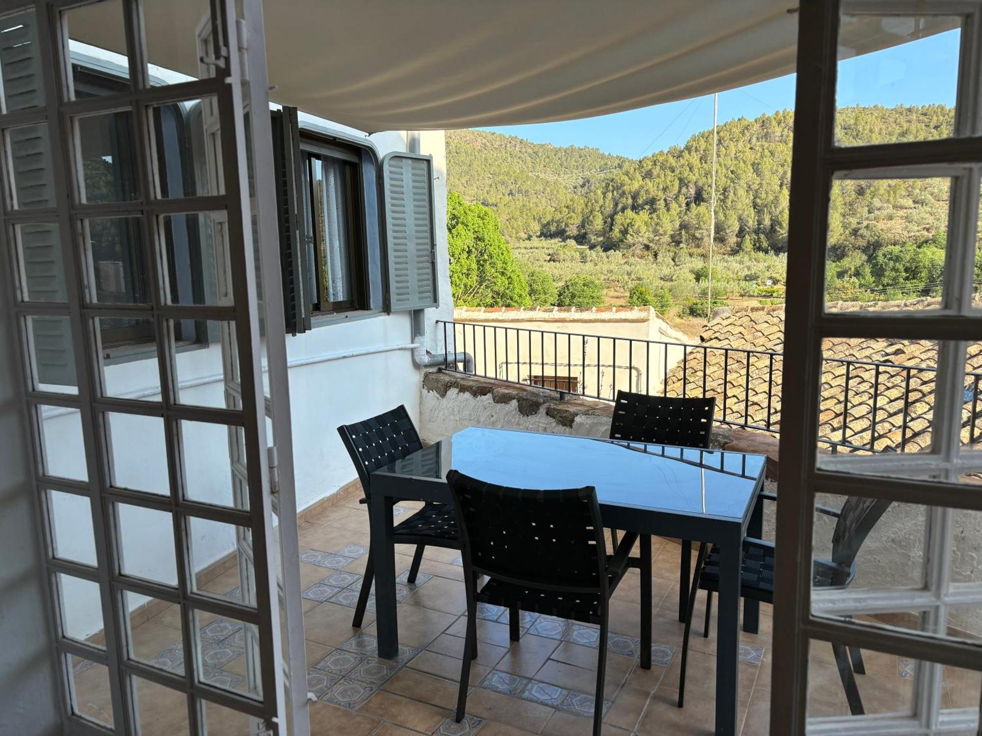 Piso En Vall De Almonacid Con Vistas, Aire Acondicionado, Wifi Y Smart Tv Bagian luar foto